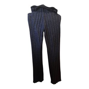 Shimmering Blue and Silver Pants Womens LG